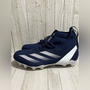 Navy and White Soccer Cleats size 13.5 adidas